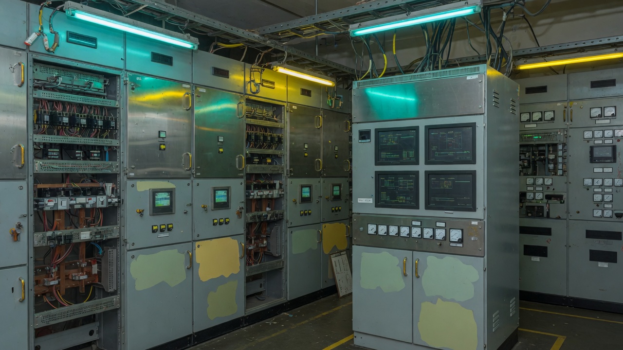Sala eléctrica de control